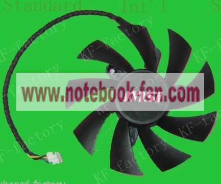 85mm MSI Geforce GTX 550 TI Radeon HD6850 Cyclone Fan